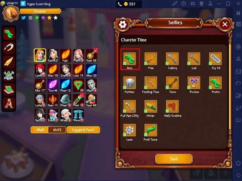Agate Ascent King Diwali event screenshot showing festive decorations and special characters